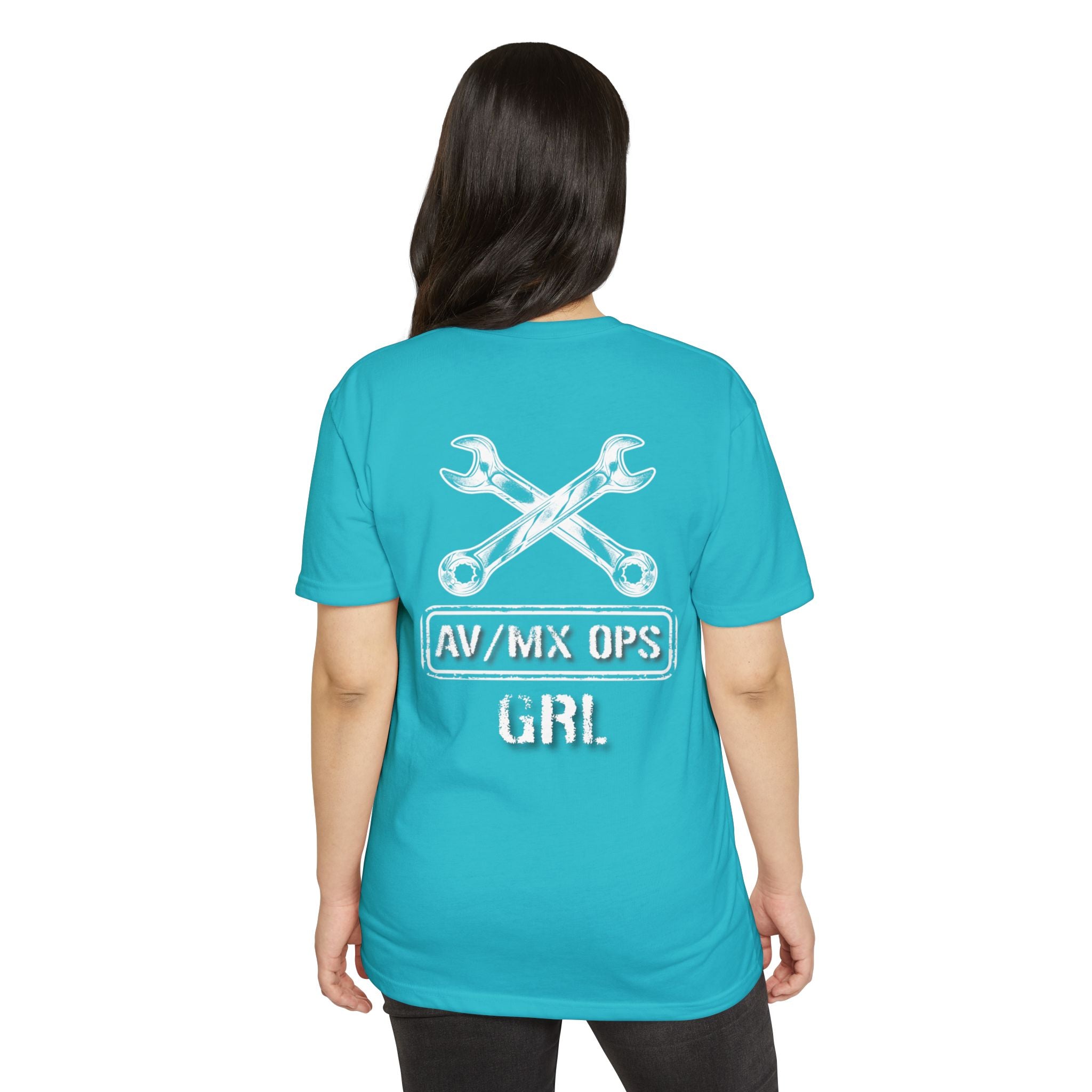 I Don't Serve Drinks T-Shirt — AV/MX Ops Girl Wrench Crew Tee