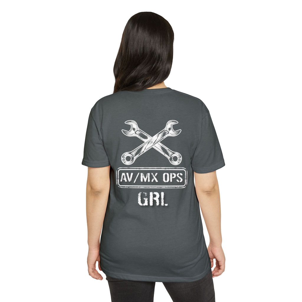 I Don't Serve Drinks T-Shirt — AV/MX Ops Girl Wrench Crew Tee