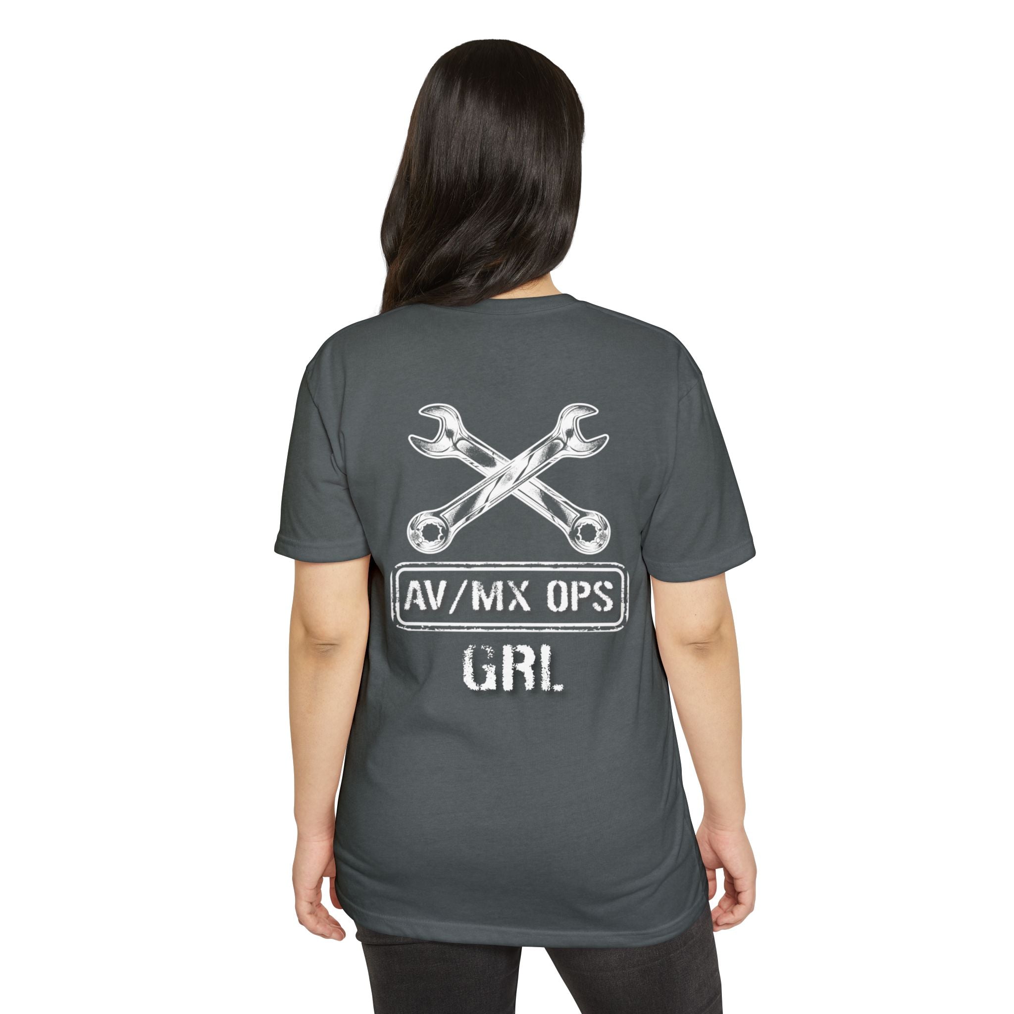 I Don't Serve Drinks T-Shirt — AV/MX Ops Girl Wrench Crew Tee