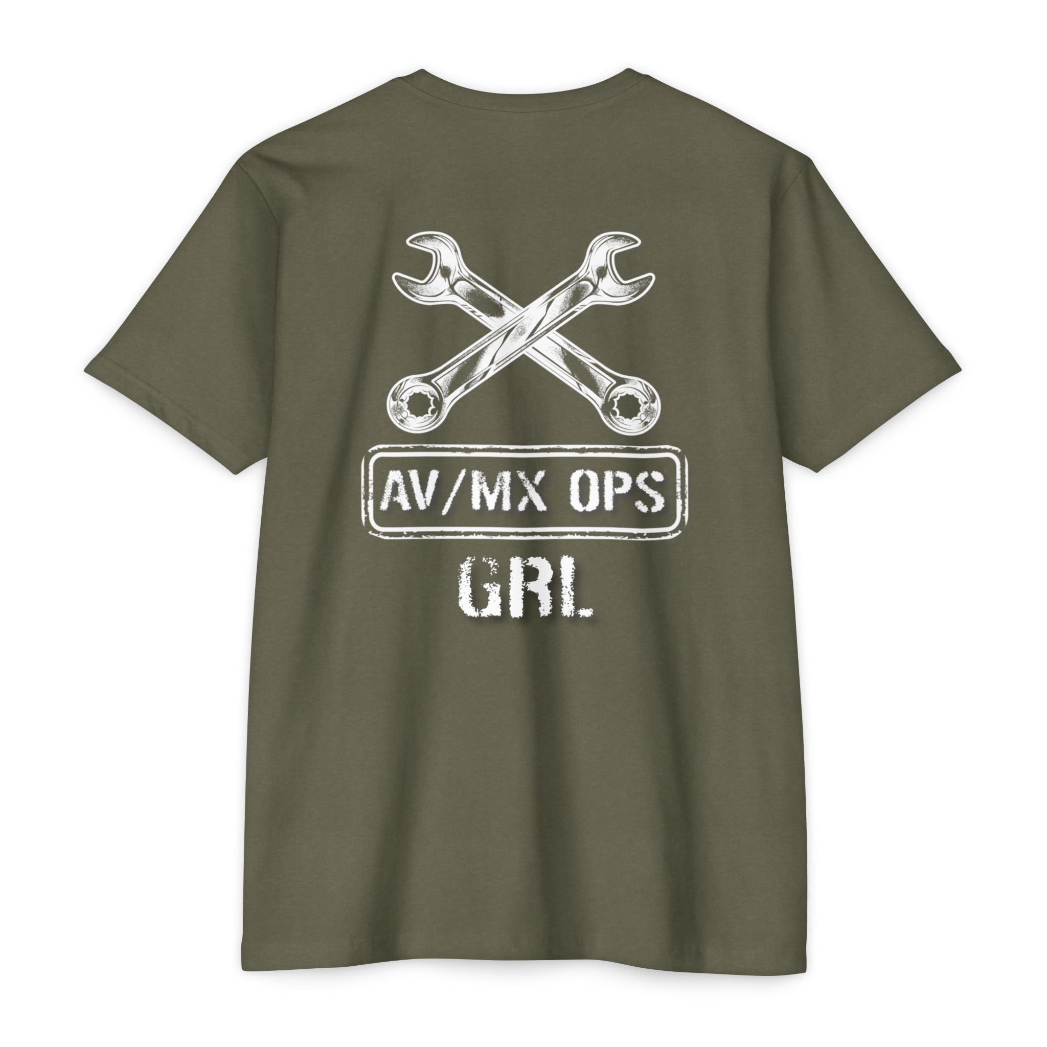 I Don't Serve Drinks T-Shirt — AV/MX Ops Girl Wrench Crew Tee