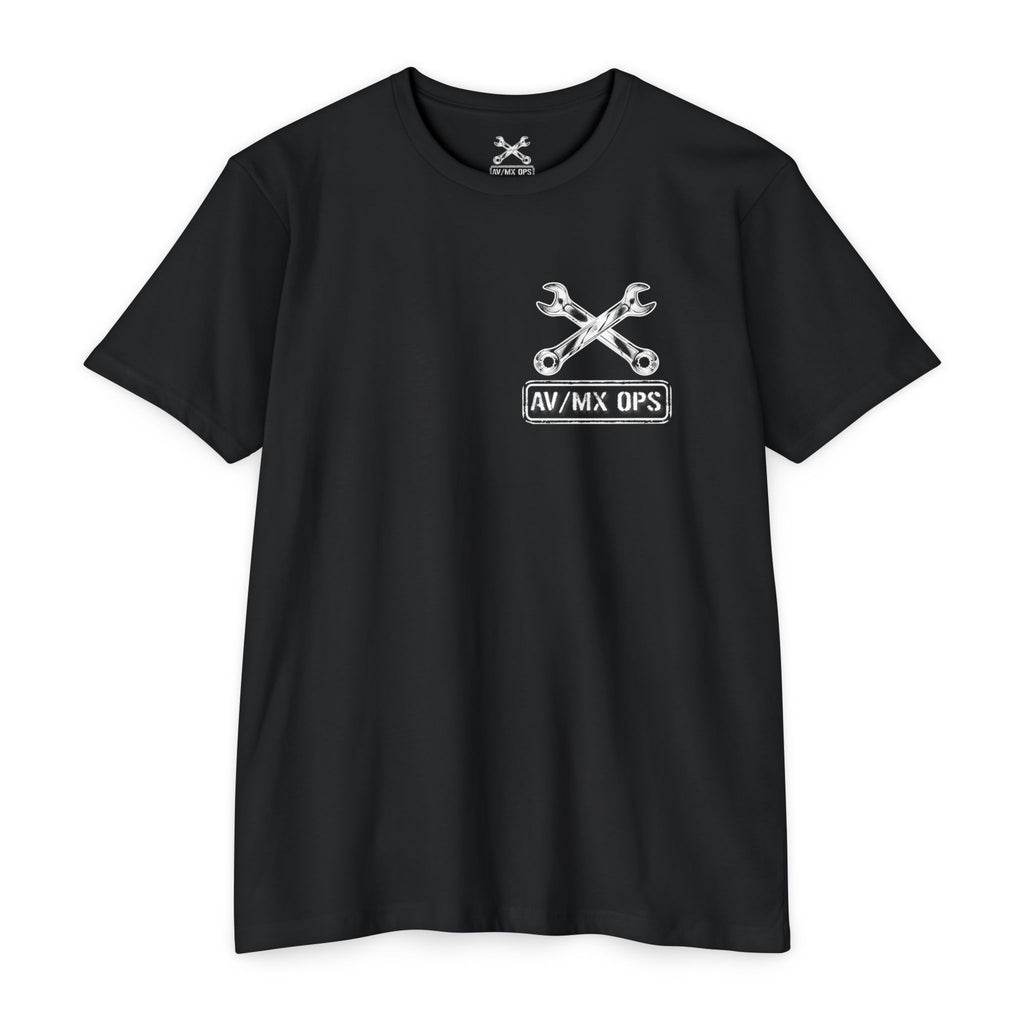 AV/MX Ops Mechanic T-Shirt — "10 MM Temper"