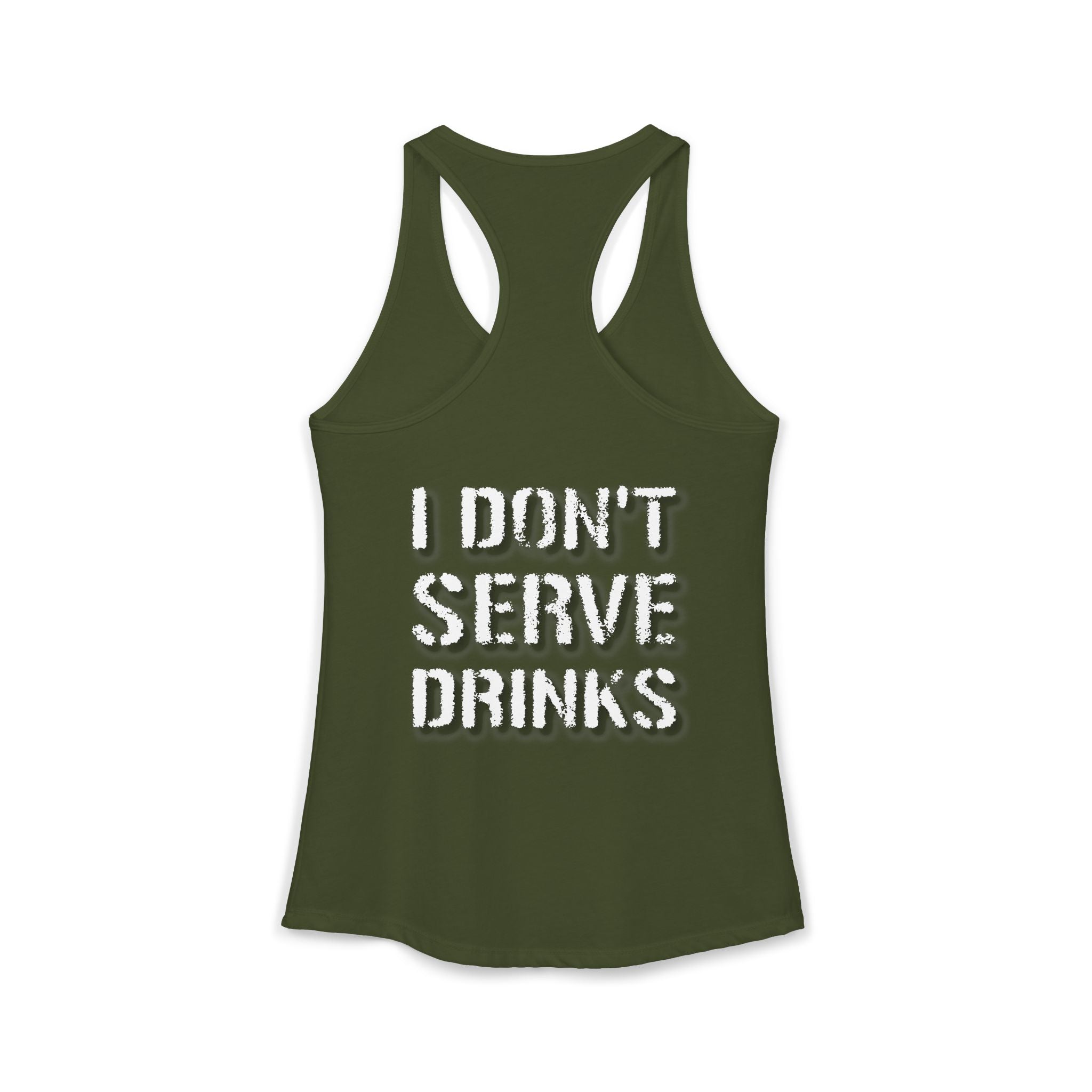 AV/MX GRL Ideal Racerback Tank-  No Drinks