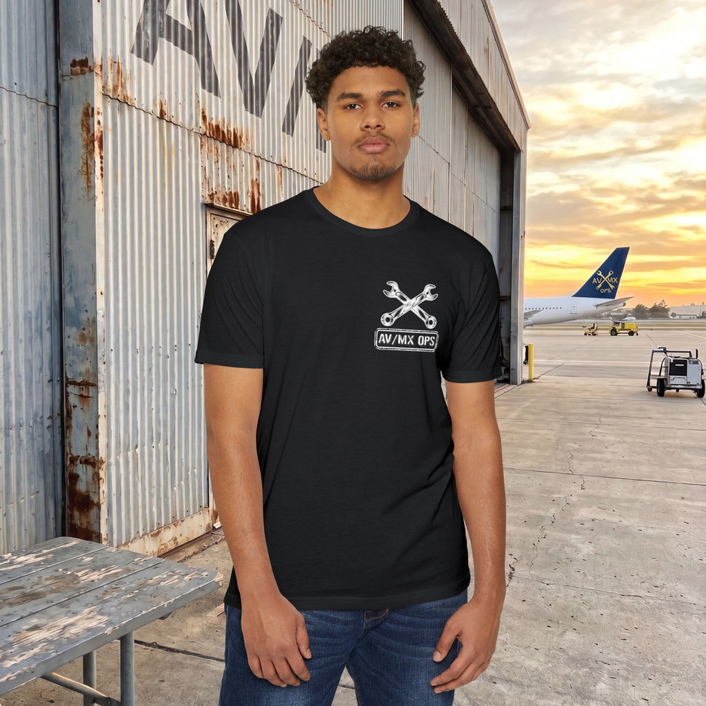 AV/MX Ops Mechanic T-Shirt — "10 MM Temper"