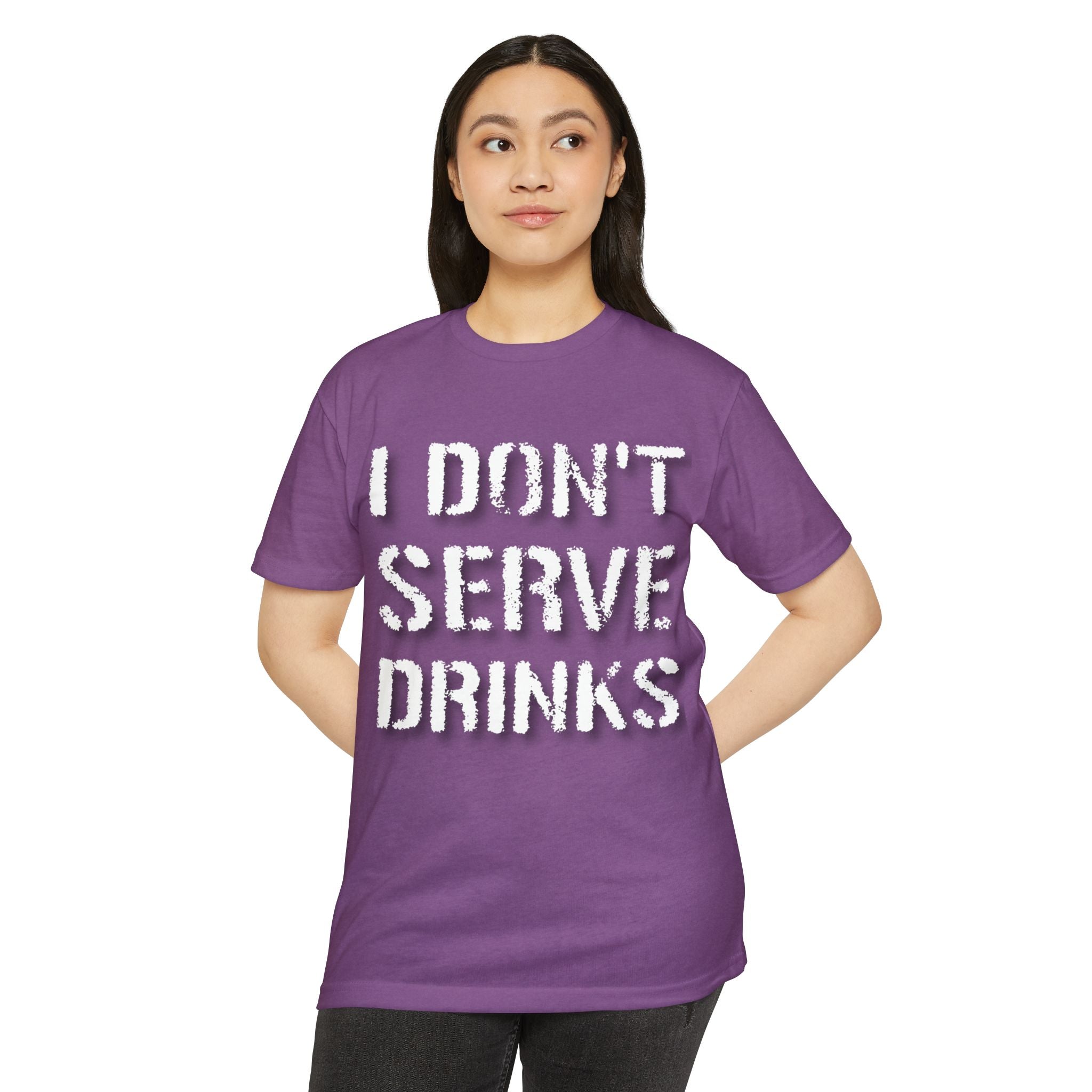 I Don't Serve Drinks T-Shirt — AV/MX Ops Girl Wrench Crew Tee