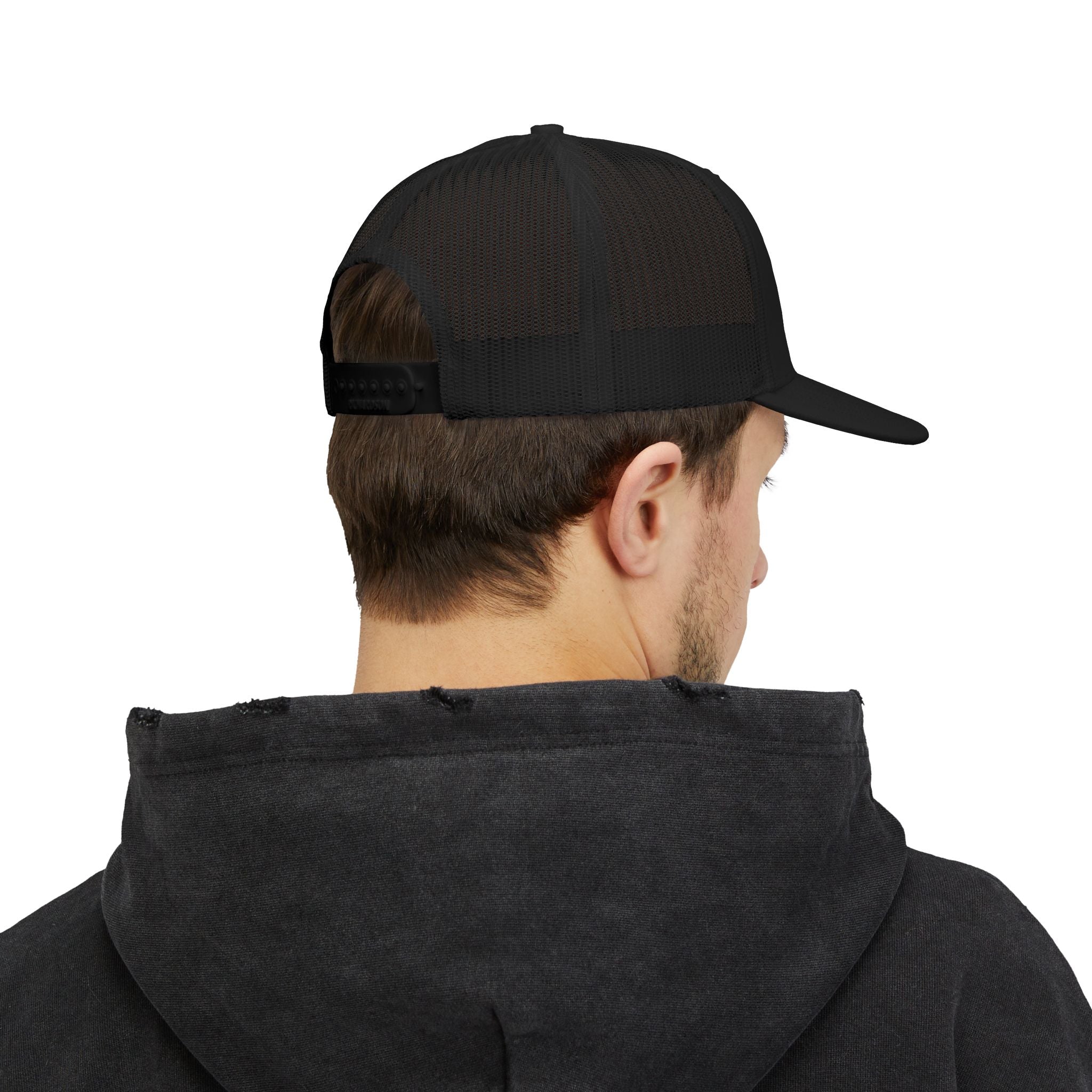 Aviation Mechanic Trucker Cap – "I'm Just Like AAA But For Planes" Mesh Snapback