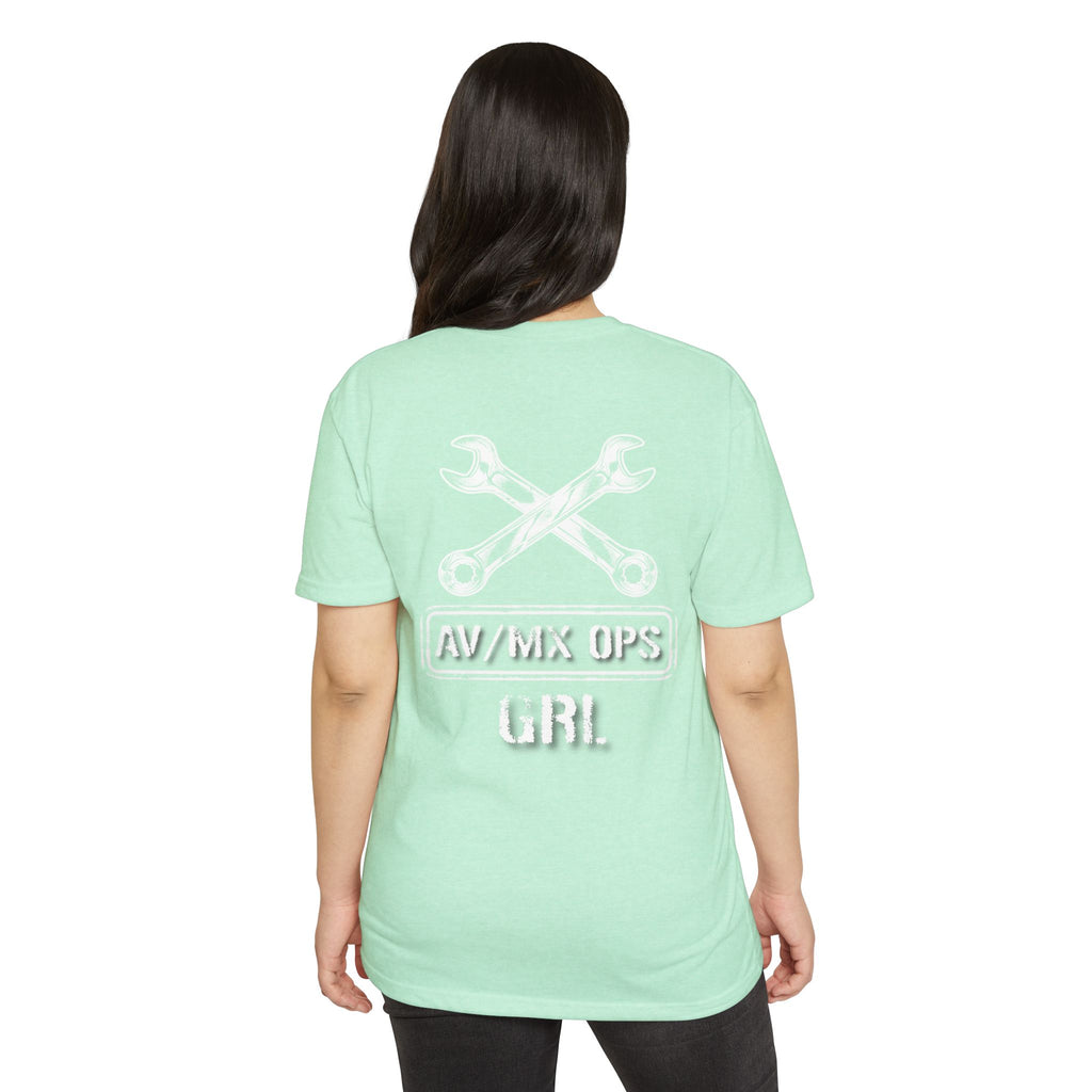I Don't Serve Drinks T-Shirt — AV/MX Ops Girl Wrench Crew Tee