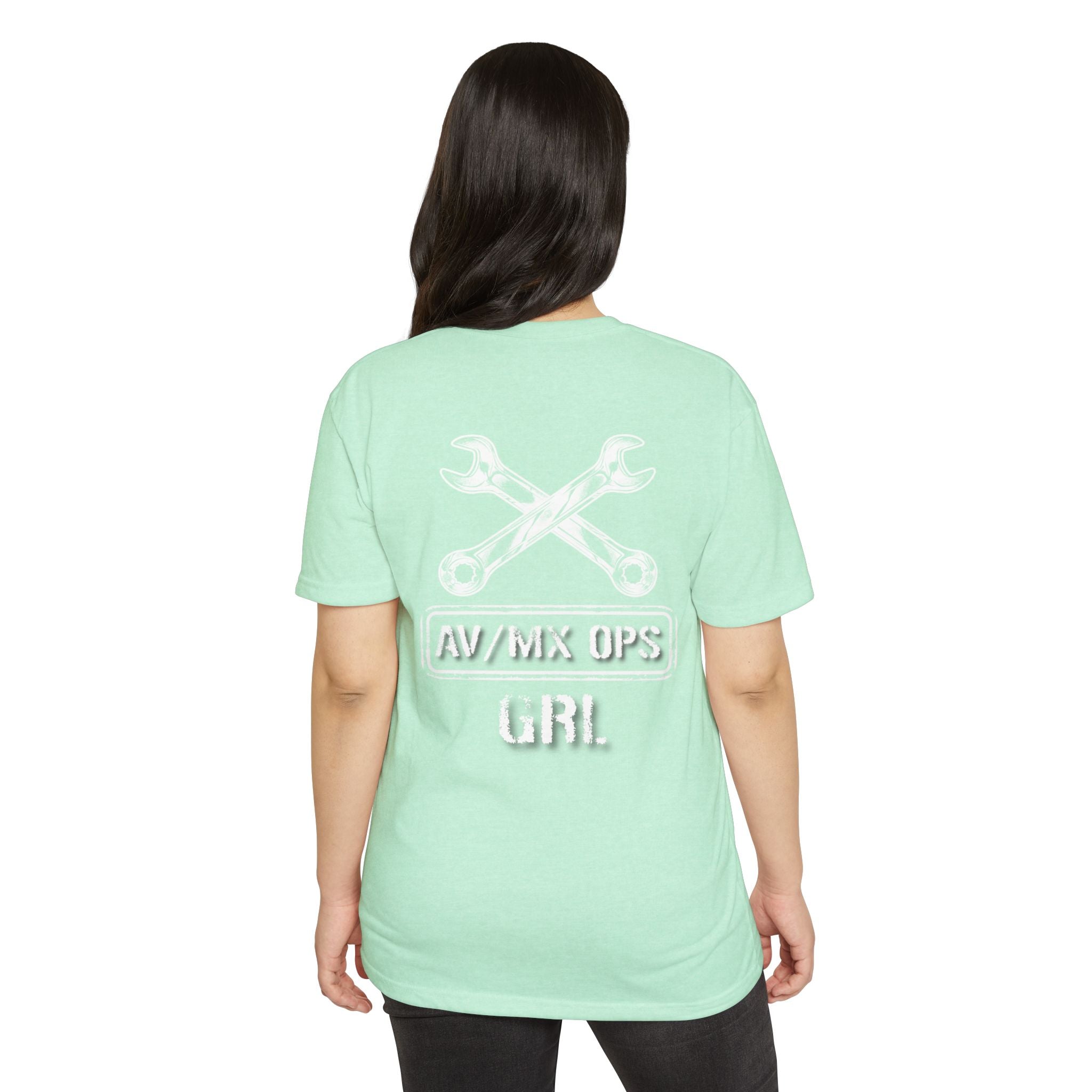 I Don't Serve Drinks T-Shirt — AV/MX Ops Girl Wrench Crew Tee