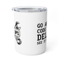 AV/MX - Delay Insulated Coffee Mug —Travel Mug (10 oz)