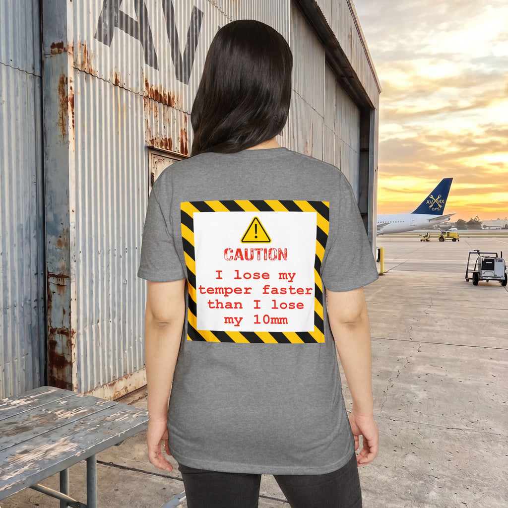 AV/MX Ops Mechanic T-Shirt — "10 MM Temper"