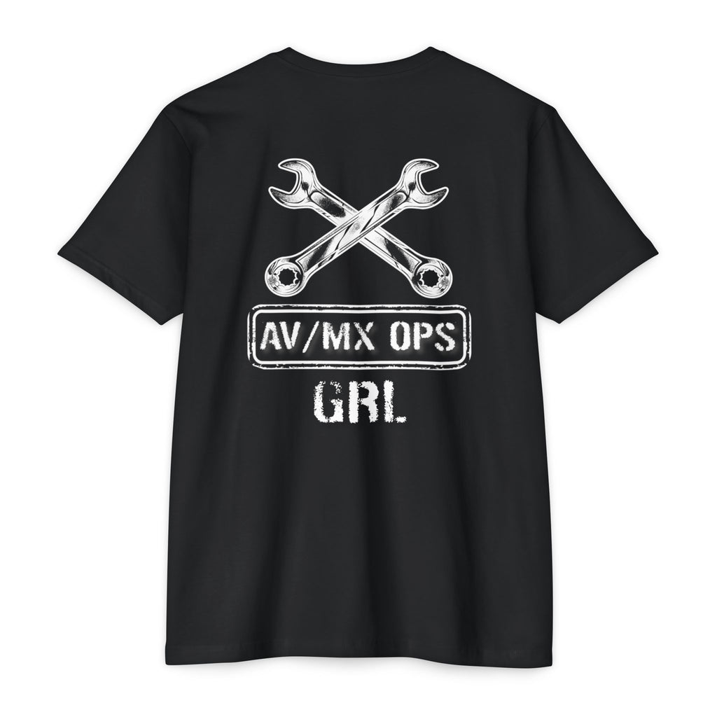 I Don't Serve Drinks T-Shirt — AV/MX Ops Girl Wrench Crew Tee