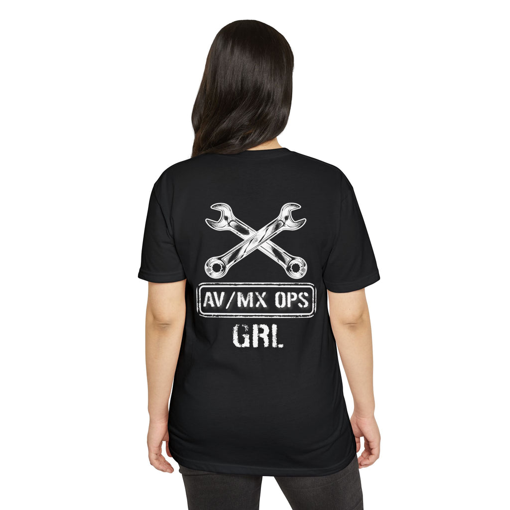 I Don't Serve Drinks T-Shirt — AV/MX Ops Girl Wrench Crew Tee