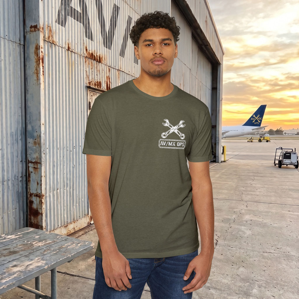 AV/MX Ops Mechanic T-Shirt — "10 MM Temper"