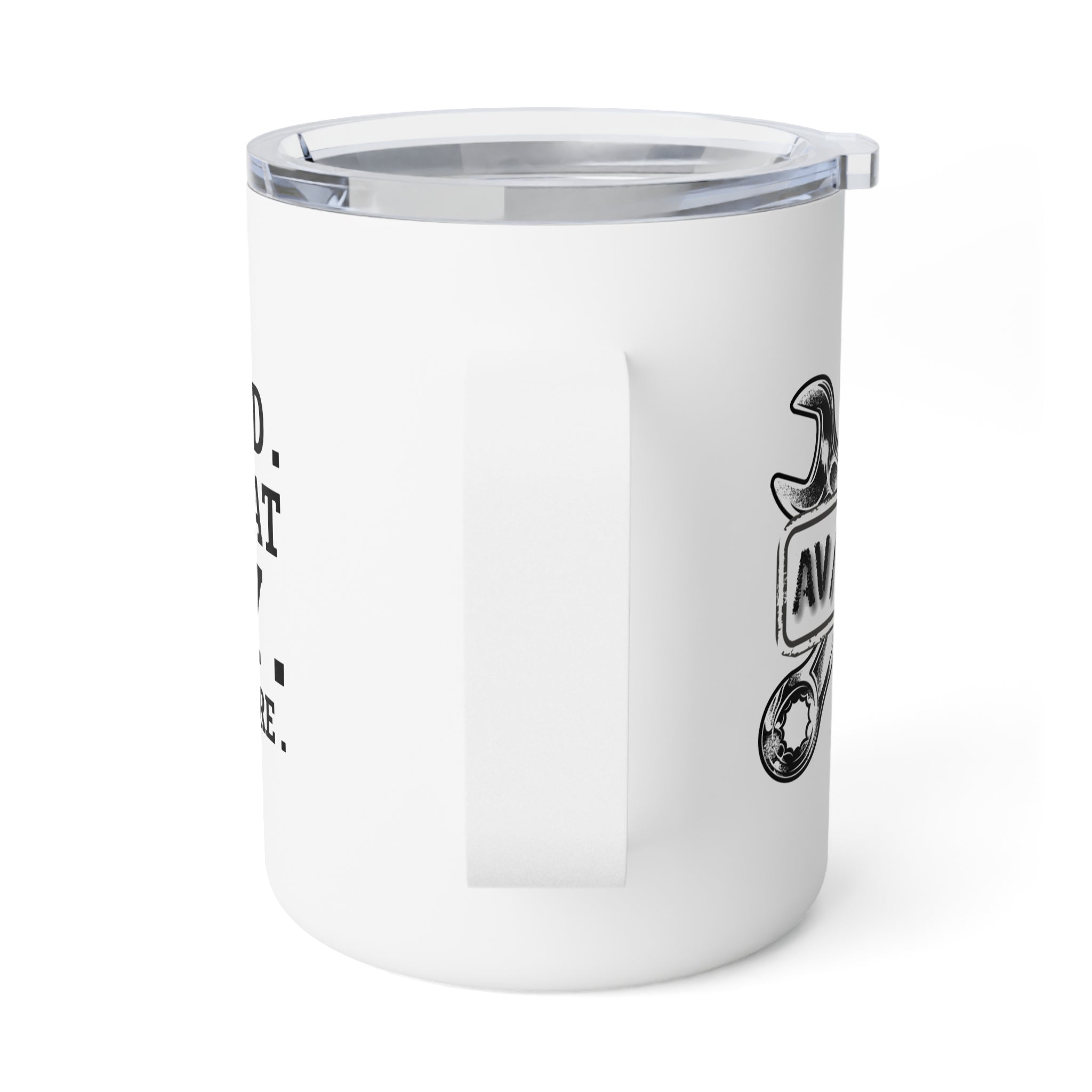 AV/MX - Delay Insulated Coffee Mug —Travel Mug (10 oz)