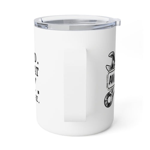 AV/MX - Delay Insulated Coffee Mug —Travel Mug (10 oz)