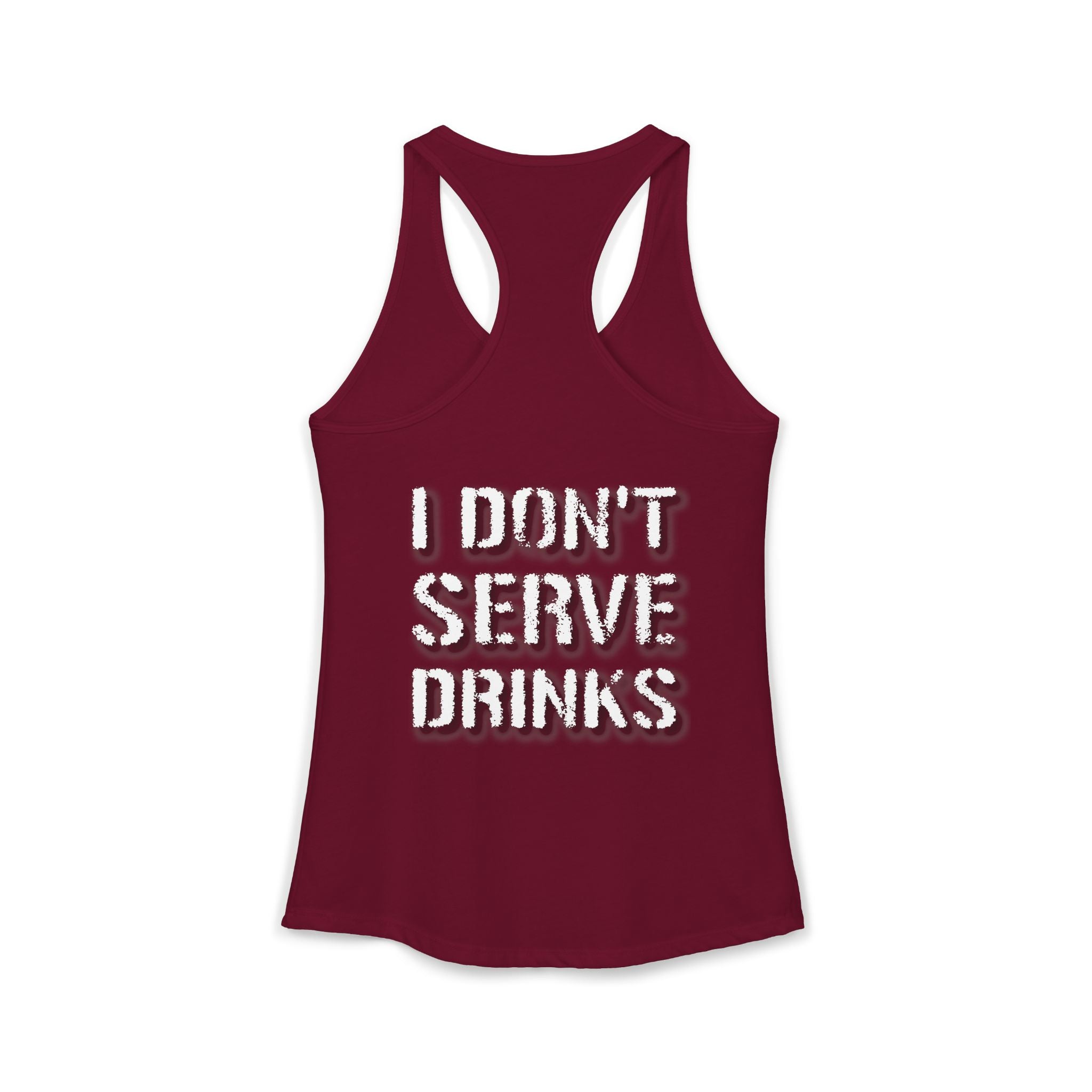 AV/MX GRL Ideal Racerback Tank-  No Drinks