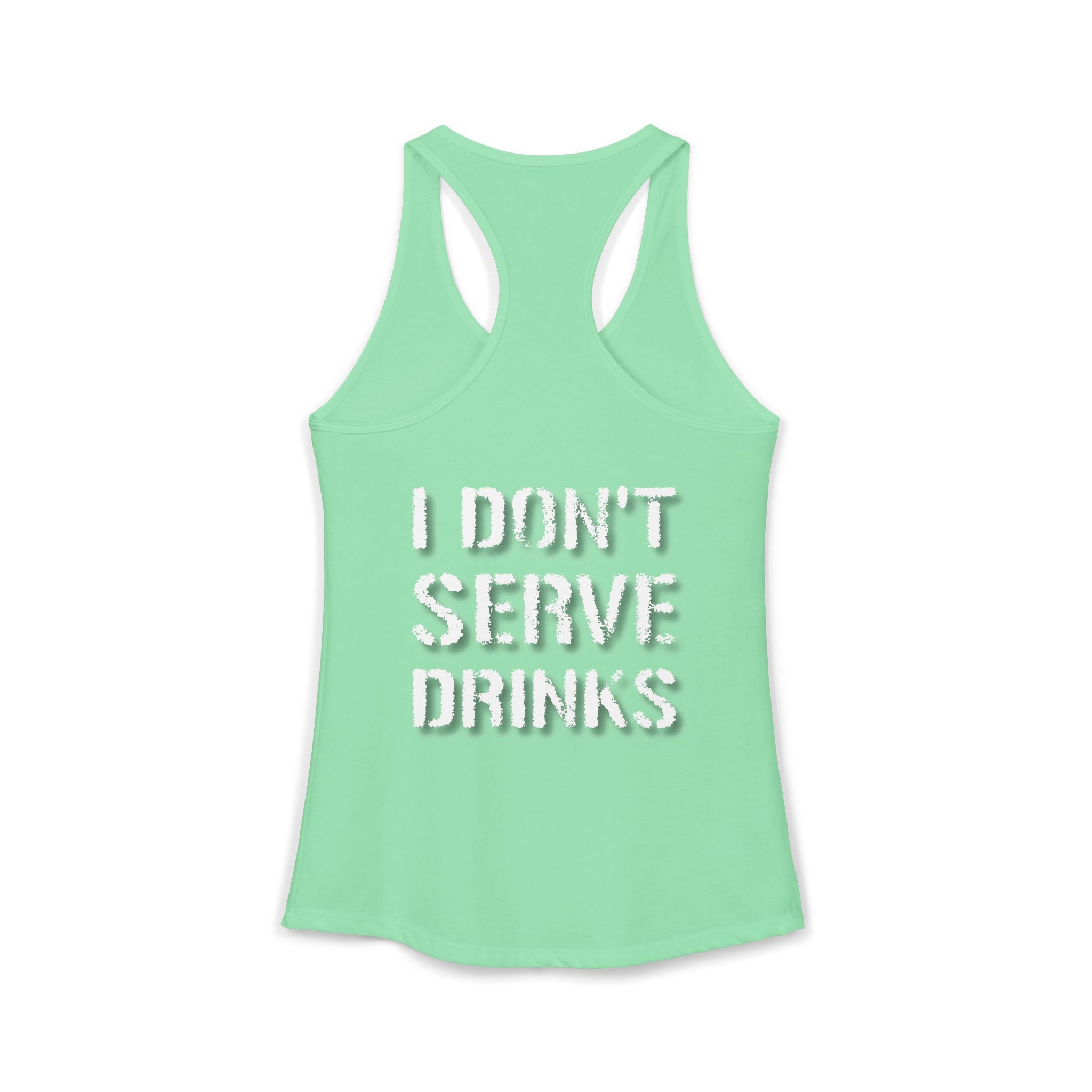 AV/MX GRL Ideal Racerback Tank-  No Drinks