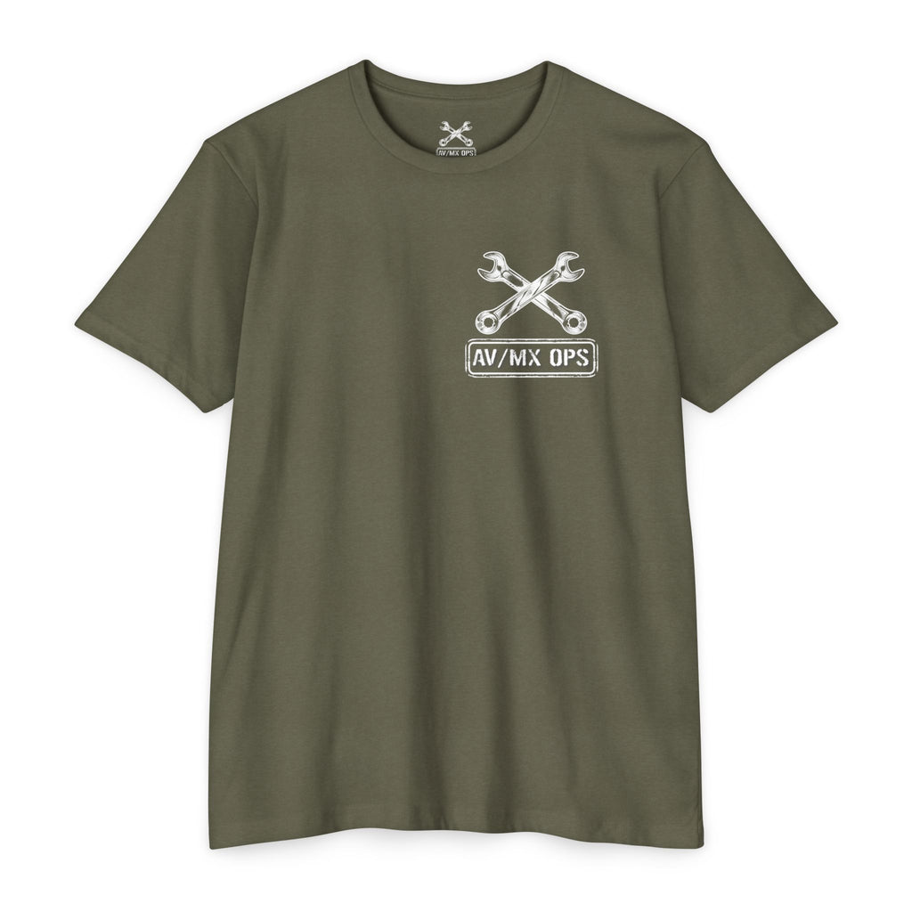 AV/MX Ops Mechanic T-Shirt — "10 MM Temper"