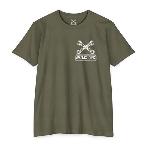 AV/MX Ops Mechanic T-Shirt — "10 MM Temper"