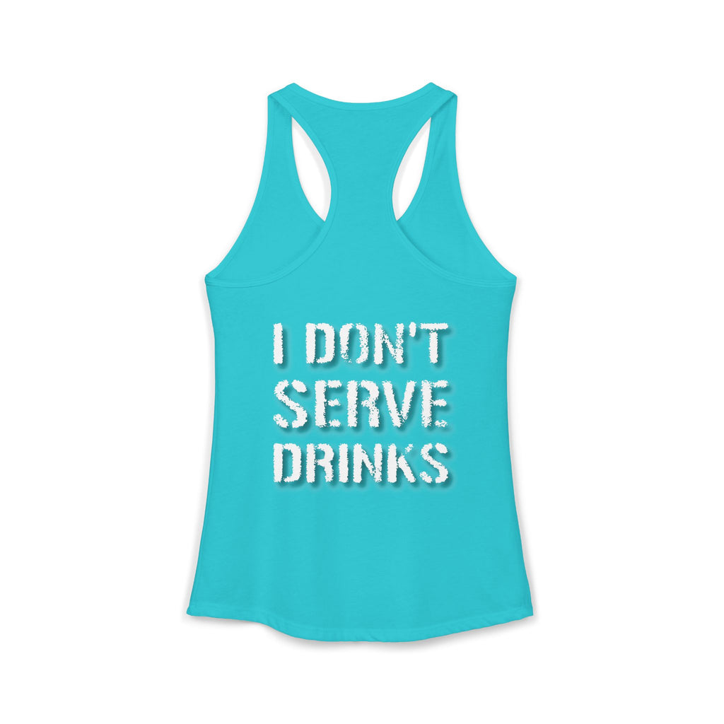 AV/MX GRL Ideal Racerback Tank-  No Drinks
