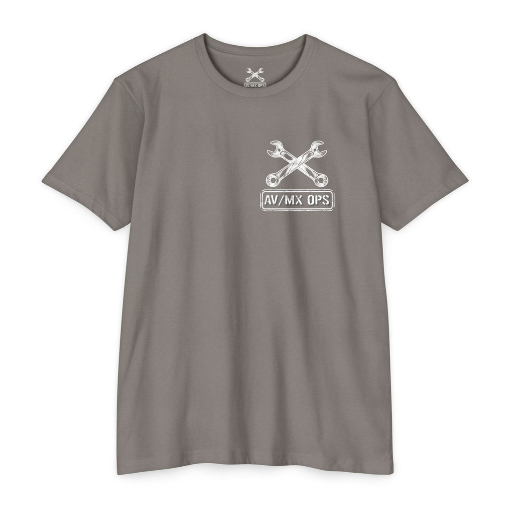 AV/MX Ops Mechanic T-Shirt — "10 MM Temper"