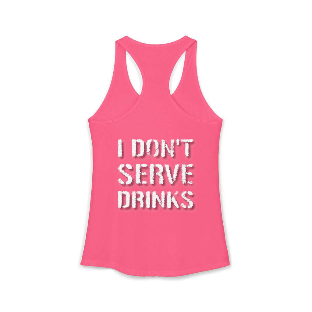 AV/MX GRL Ideal Racerback Tank-  No Drinks