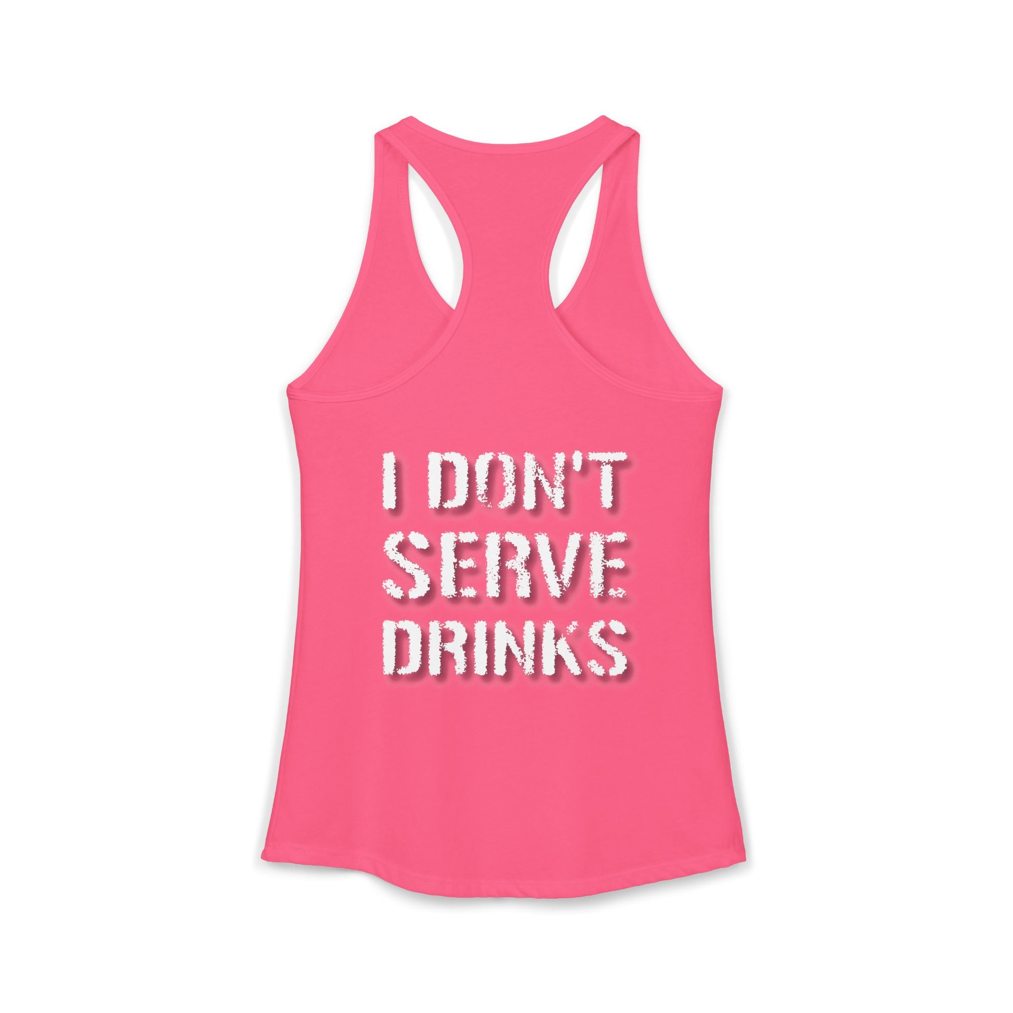 AV/MX GRL Ideal Racerback Tank-  No Drinks