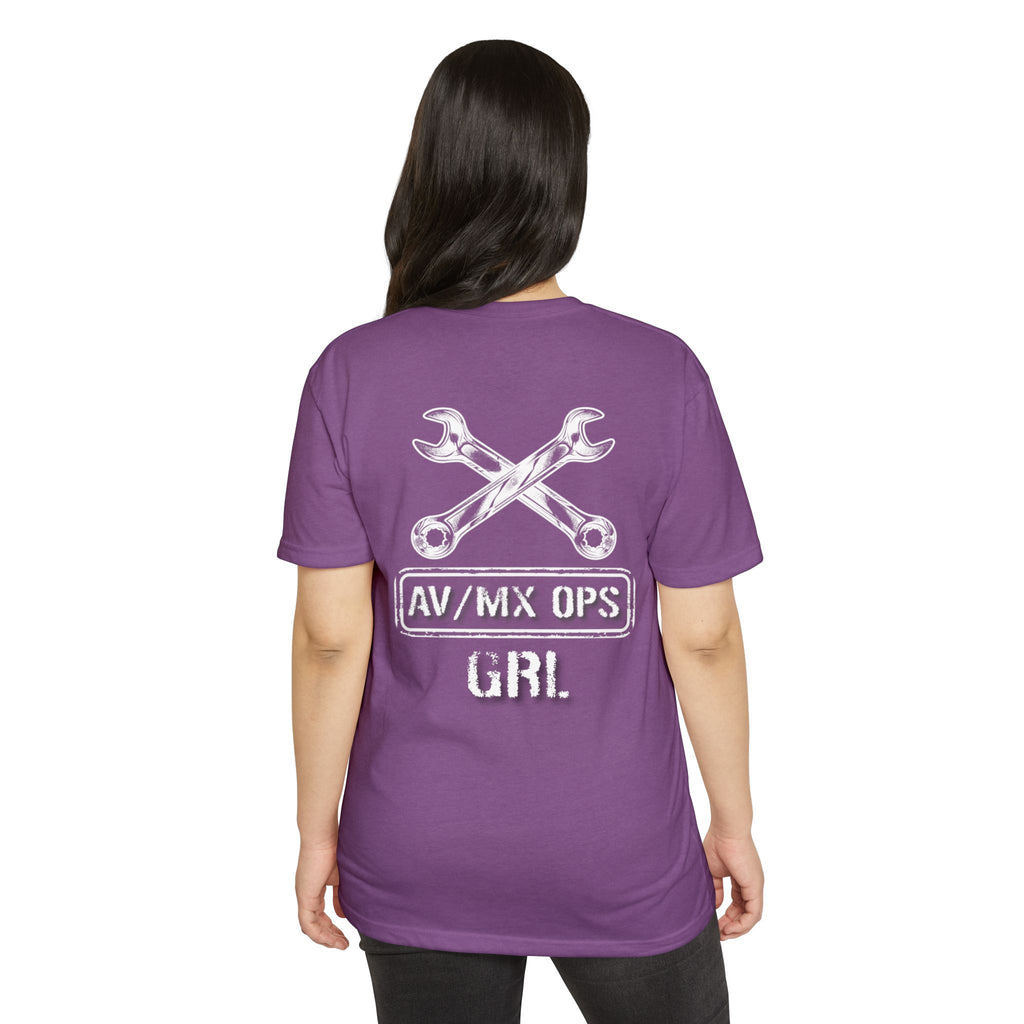I Don't Serve Drinks T-Shirt — AV/MX Ops Girl Wrench Crew Tee
