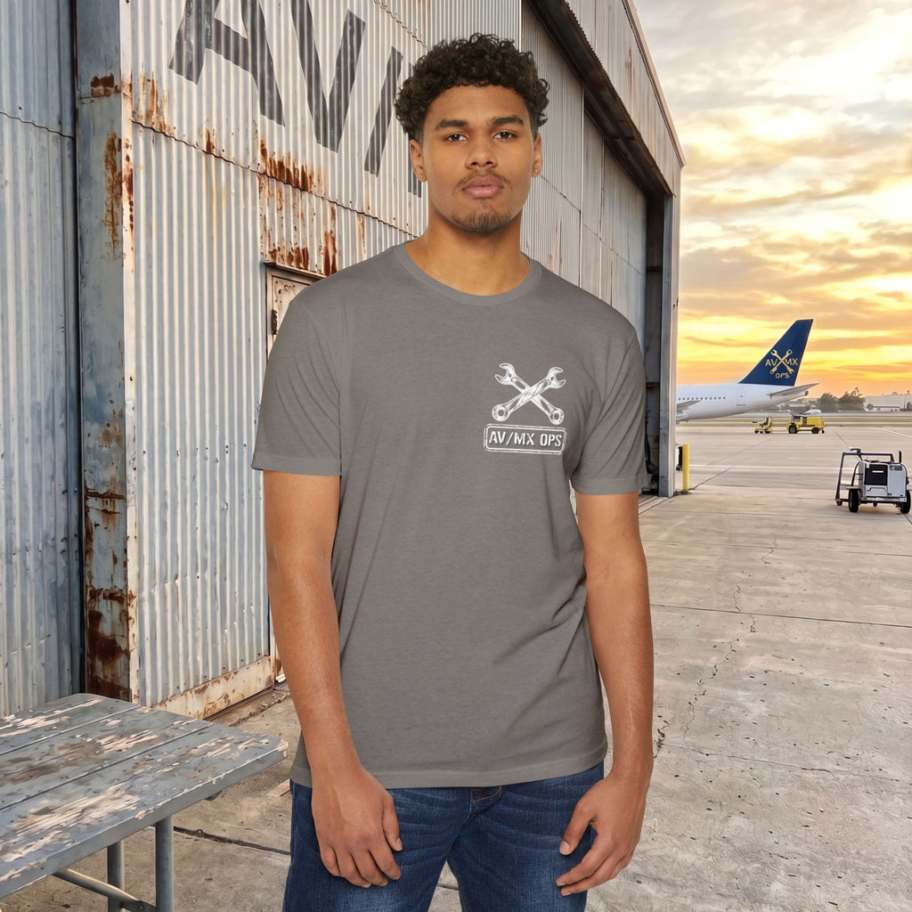 AV/MX Ops Mechanic T-Shirt — "10 MM Temper"