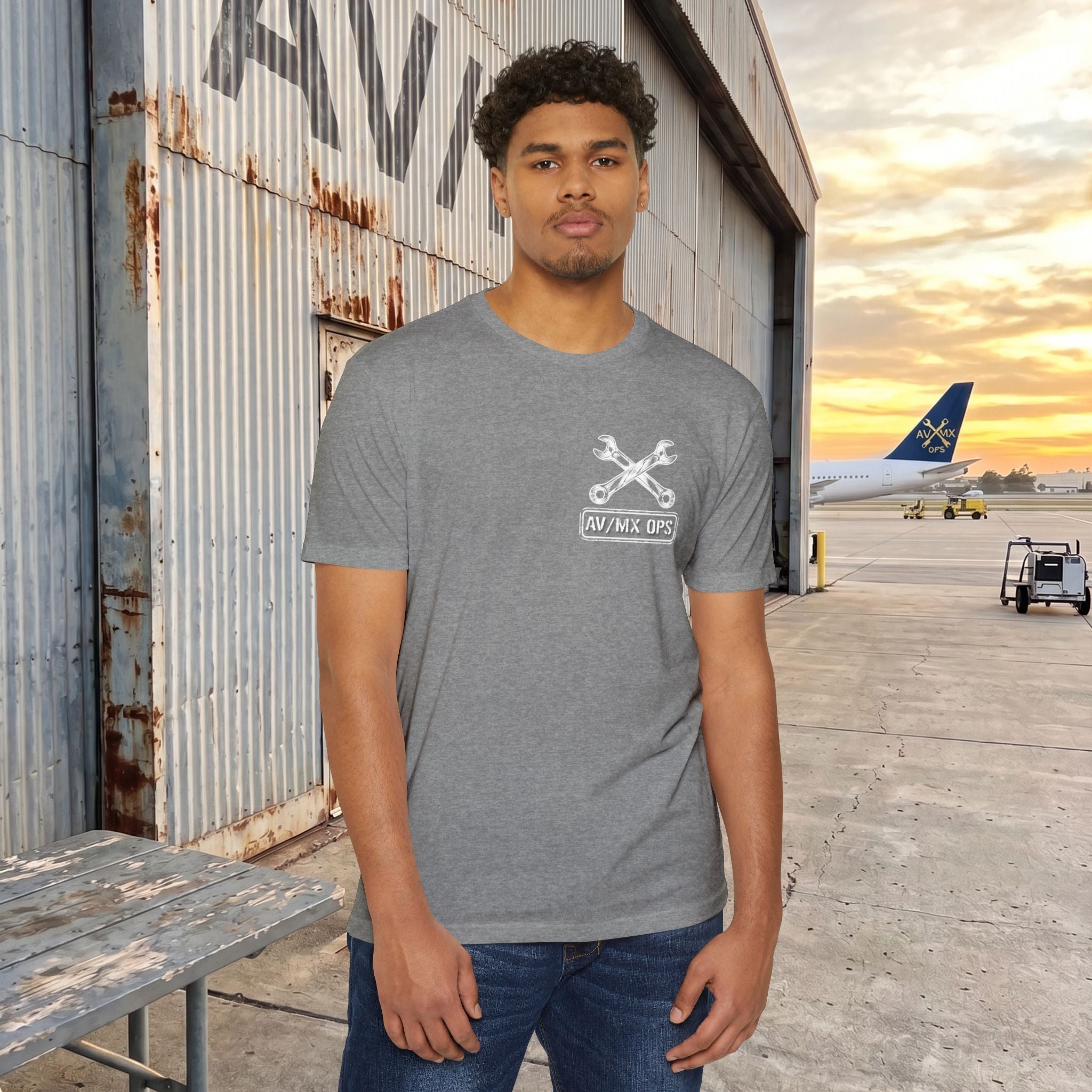 AV/MX Ops Mechanic T-Shirt — "10 MM Temper"